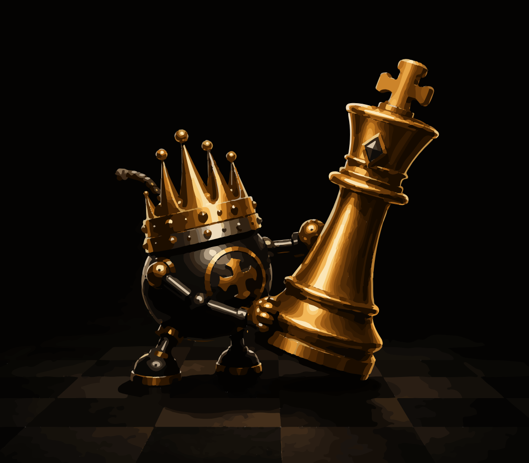 Mine King Chess Logo